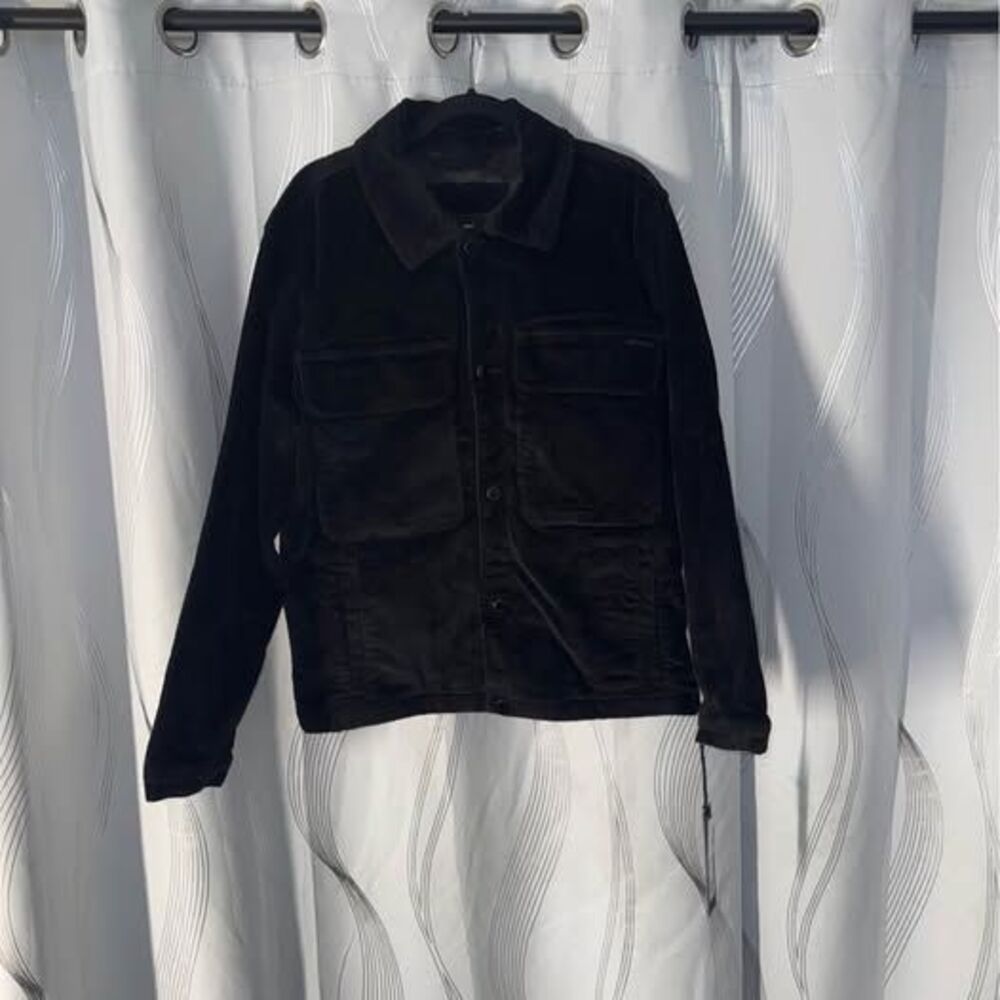 Karl Lagerfeld Paris Corduroy Trucker Jacket